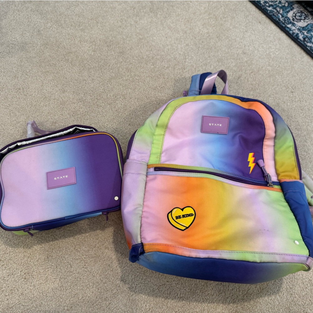 1. STATES ' Colorful Tie-Dye Backpack